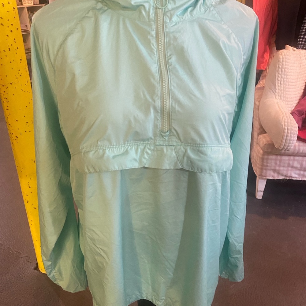 Mint Green Windbreaker Jacket